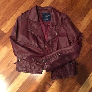 American Eagle Leather Jacket